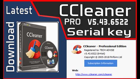 CCleaner Professional 6 Free Download Trial
